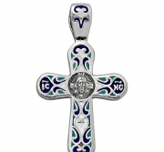 Кресты с эмалью КР-758Э 925