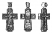 Кресты литые ПК-006м 925