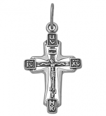 Кресты литые КР-1-096Ч 925