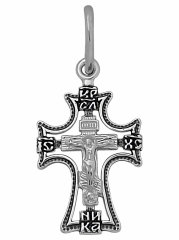 Кресты литые КР-1-048Ч 925