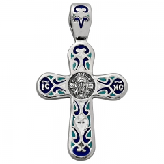 Кресты с эмалью КР-758Э 925