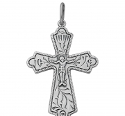 Кресты с ручной гравир. 8-194Д 925