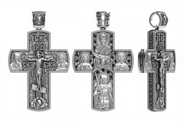 Кресты литые ПК-010б 925
