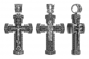 Кресты литые КП-026б 925