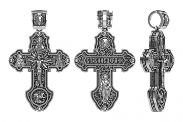 Кресты литые ПК-022б 925