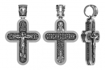 Кресты литые КП-023б 925