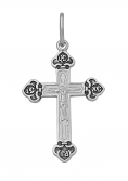 Кресты штампованные 13-000126-101000 925
