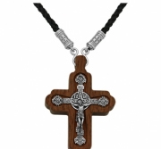 Кресты на дереве 175-006 925 (1 дерево/шнурок текстиль 10,764)