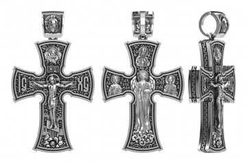 Кресты литые ПК-027б 925